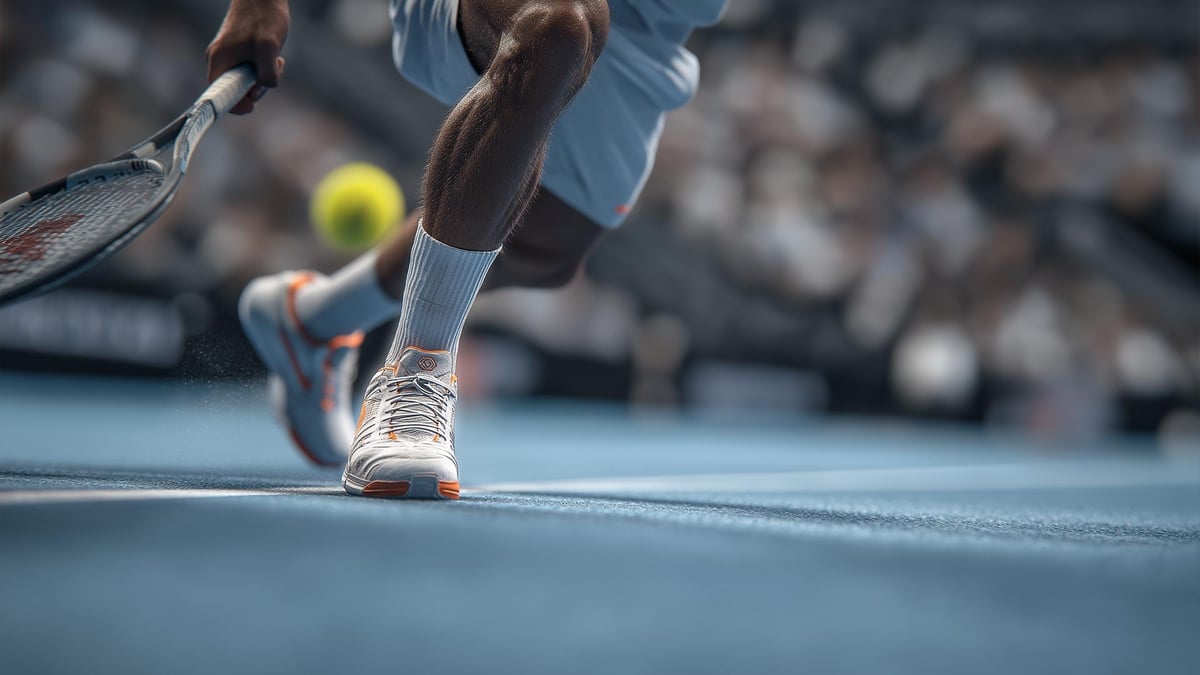 En tennisspelare i ATP