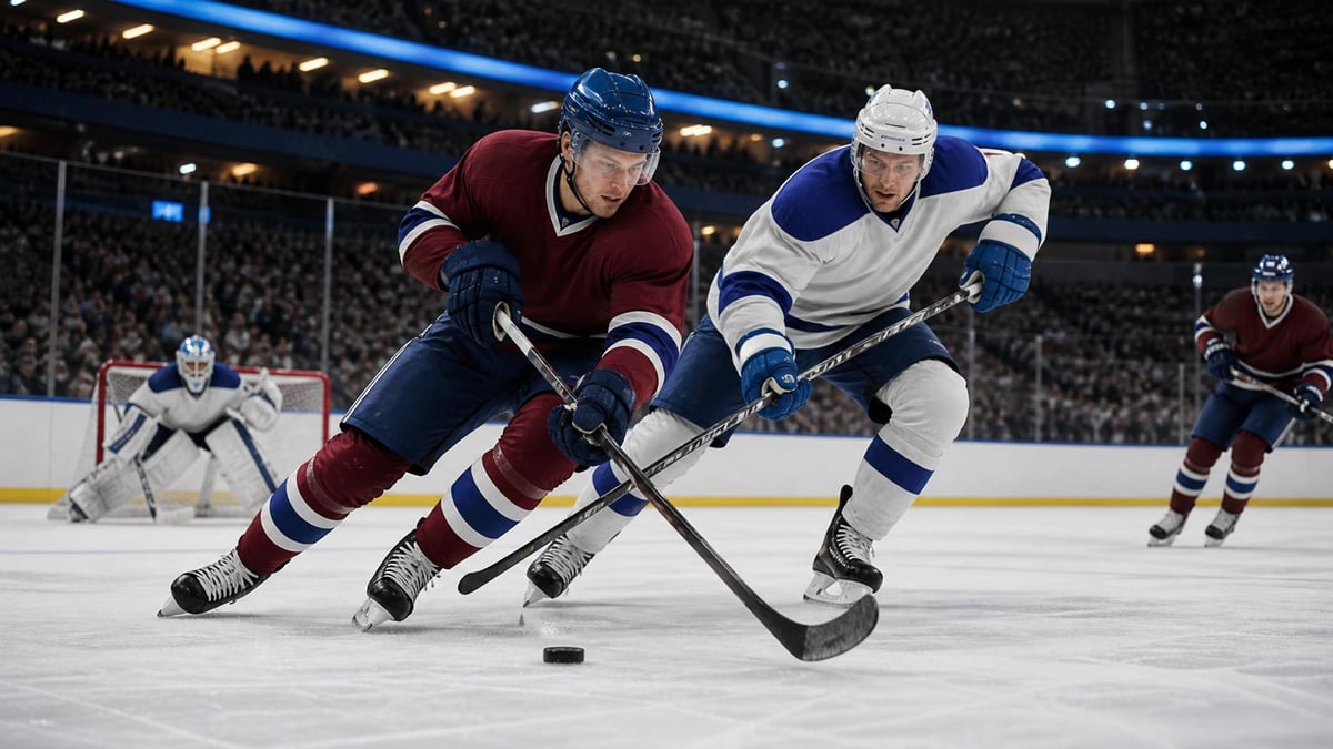 En NHL-Match.